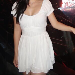 Altar'd State Elegant White romper dress